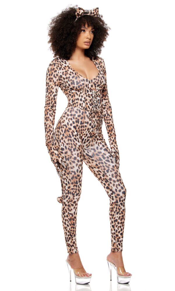 Pounce and Purr Leopard Costume - Image 4