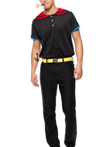 The Sailor Man Men's Cartoon Character Costume