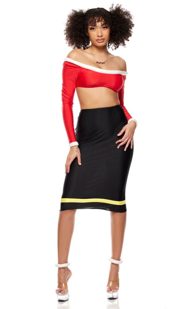 Sailor's Girl Cartoon Character Costume - Image 7