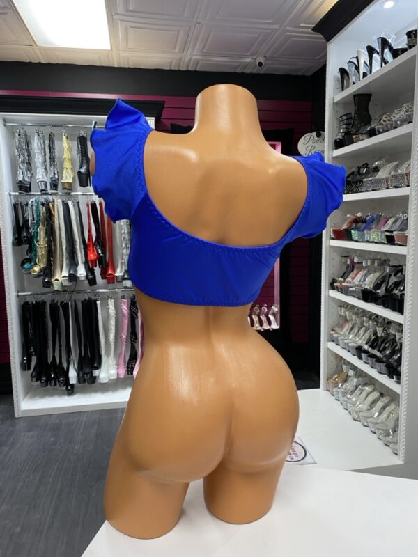 Royal Blue Clasp Top - Image 2