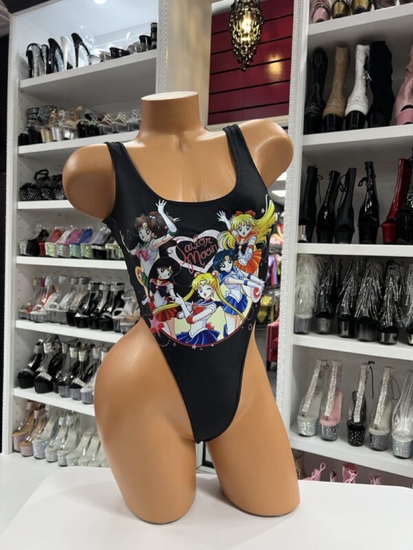 Anime Girl Graphic Bodysuit - Image 3
