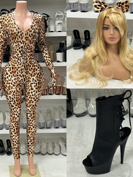 forplay pounce and purr leopard costume