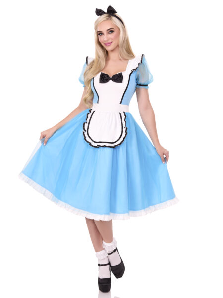 2 PC Looking Glass Alice Costu