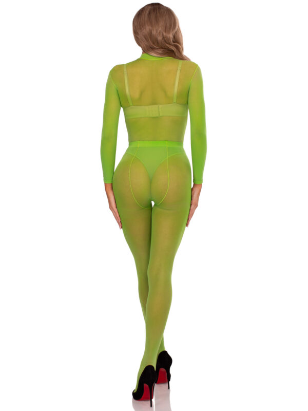 2 PC Snap Crotch Sheer Bodysui - Image 2