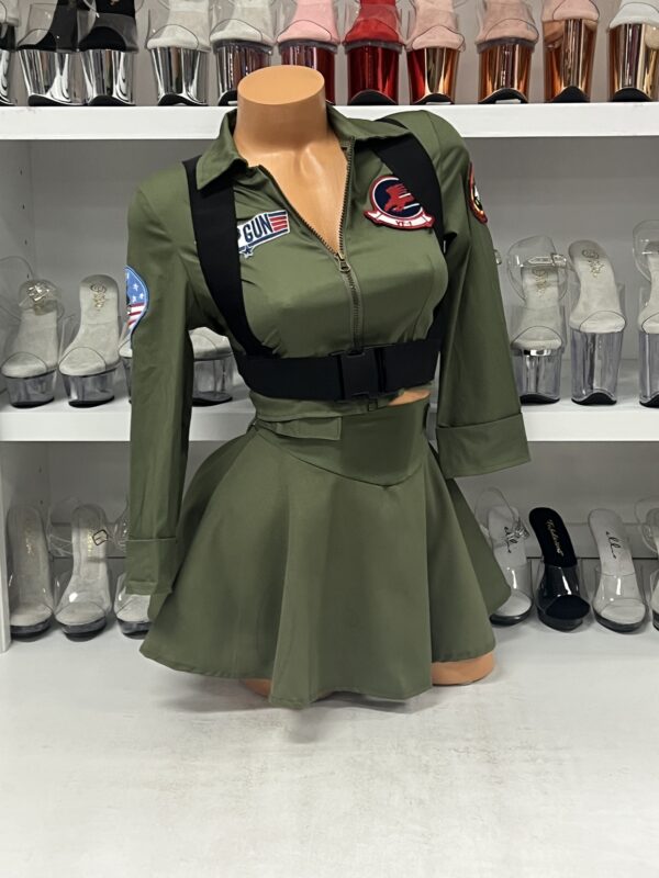 Top Gun Fighter Pilot Costume - Image 2