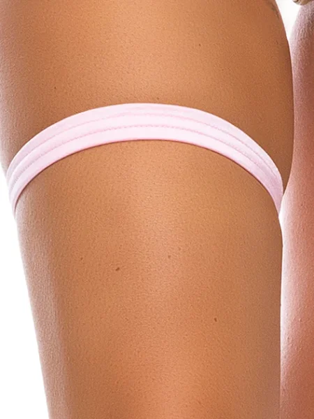 Baby Pink Double Strap Garter