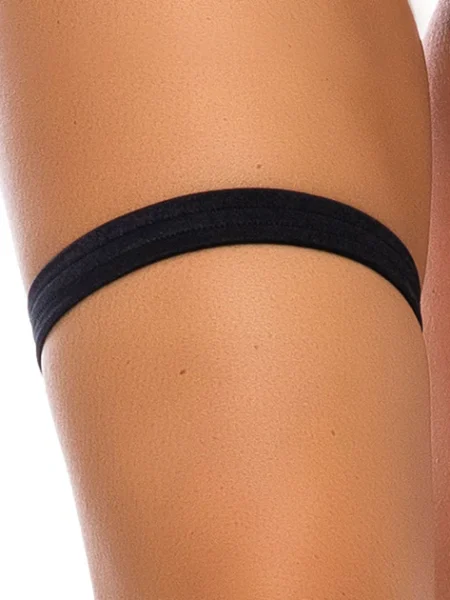 Black Double Strap Garter