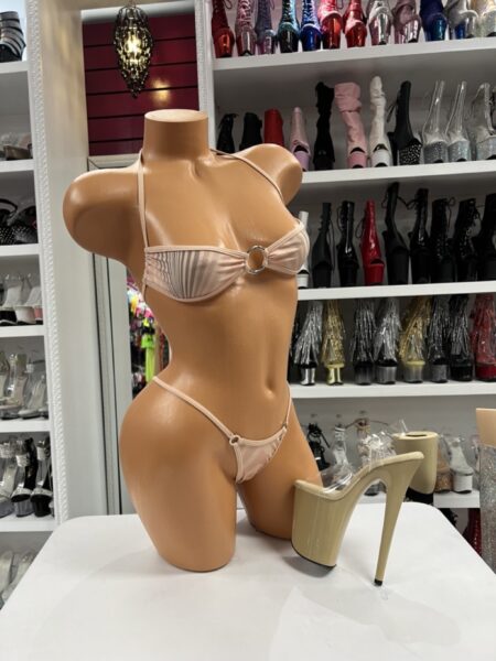 Nude Stripe Ring Bikini