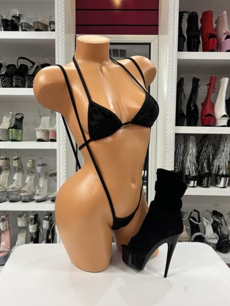 Black Velvet Micro Bikini