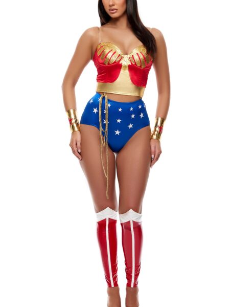What a Woman 6-Piece Superhero Costume Set