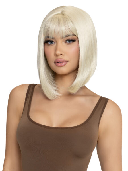 Angled Bob Wig - BLONDE