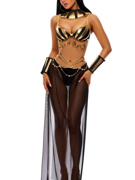 Cleopatra Complex 4-Piece Pharaoh Costume Set