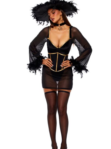 Hex Appeal 5-Piece Witch Costume Set