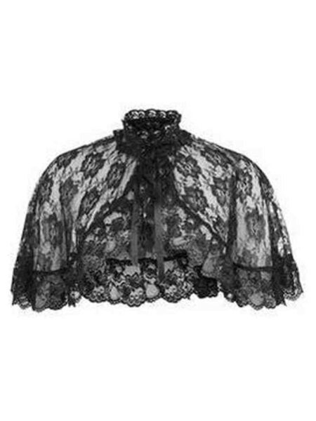 Black Lace Cape — Pleasure Zone Houston