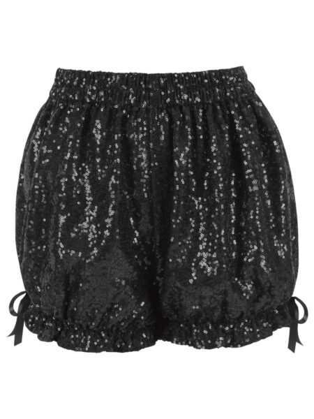 Black Sequin Bloomers — Pleasure Zone Houston