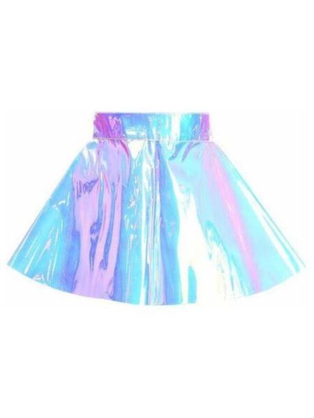 Blue/Purple Holo Skater Skirt — Pleasure Zone Houston