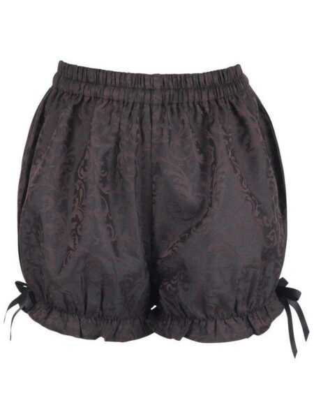 Brown Brocade Bloomers — Pleasure Zone Houston