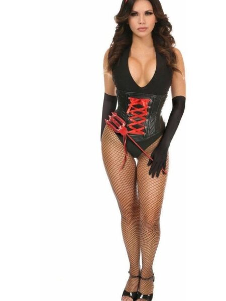 Lavish 4 PC Sexy Devil Corset Costume — Pleasure Zone Houston