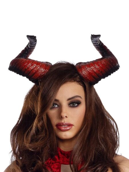 Curved Demon Horns