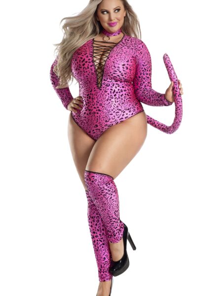 Plus Pink Leopard