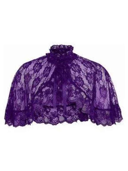Purple Lace Cape — Pleasure Zone Houston