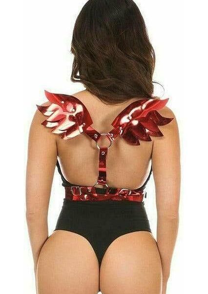 Red Metallic Angel Wings — Pleasure Zone Houston