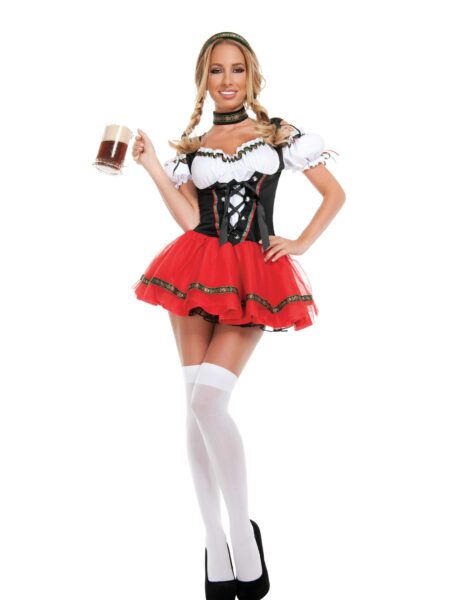 Plus Frisky Beer Girl