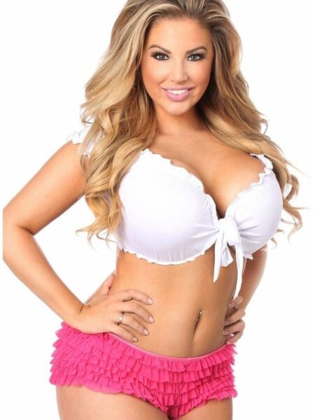 White Peasant Top — Pleasure Zone Houston